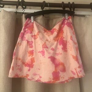 PINK Victoria's Secret Vibrant Tie-Dye Mini Skort